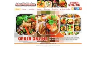 Asianthaikitchenmiami.com(Asian Thai Kitchen Sushi) Screenshot