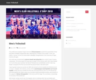 Asianvolleyball.org(Asianvolleyball) Screenshot