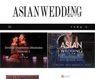 Asianweddingmag.com(Asian Wedding Magazine) Screenshot