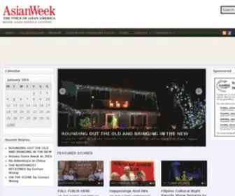 Asianweek.com(Where Asian America Gathers) Screenshot