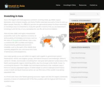 AsiapacFinance.com(Investing in Asia) Screenshot