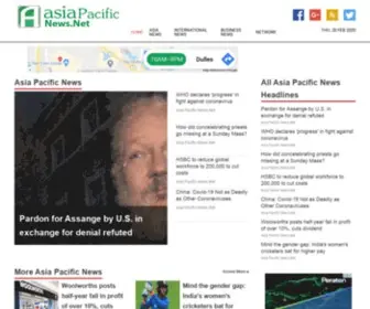 Asiapacificnews.net(Asia Pacific News) Screenshot
