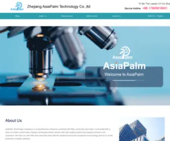 Asiapalm.com(Home-Zhejiang Asiapalm Technology Company) Screenshot