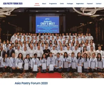 Asiapastryforum.com(Asia Pastry Forum 2014) Screenshot