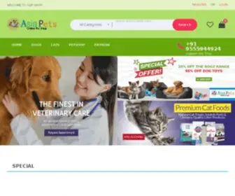 Asiapets.in(Online Pet Shop in Delhi) Screenshot