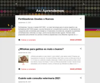 Asiaprendemos.com.ar(Así) Screenshot