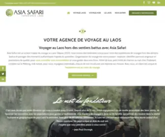 Asiasafari-Laos.com(Voyage Laos et Asie) Screenshot