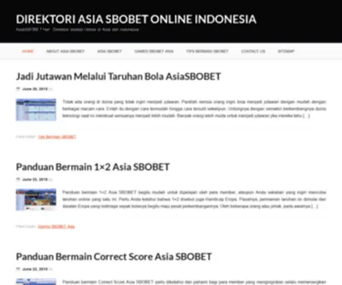 Asiasbobet.net Screenshot