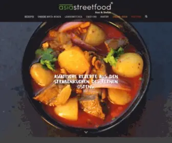 Asiastreetfood.com(Die besten asiatischen Rezepte) Screenshot