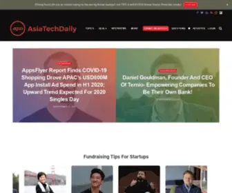 Asiatechdaily.com(Asia's leading tech and startup media platform) Screenshot