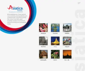 Asiatica-Travel.com(Asiatica Travel Vietnam) Screenshot