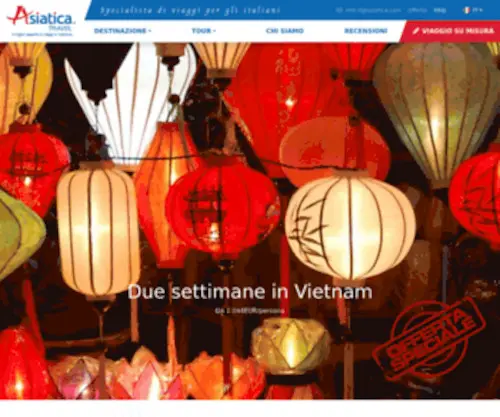 Asiatica-Travel.it(Dit domein kan te koop zijn) Screenshot