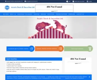 Asiaticstock.in(Asiatic Stock & Securities Ltd) Screenshot