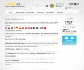 Asiatis.es(Asiatis traducciones juradas de Inglés España) Screenshot
