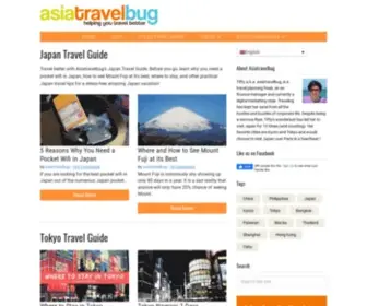Asiatravelbug.com(Helping You Travel Better in Japan) Screenshot