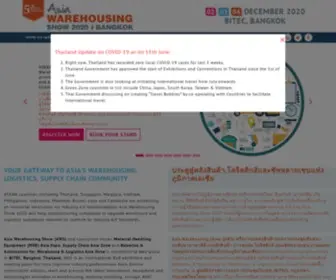 Asiawarehousingshow.com(Asia Warehousing Show 2021) Screenshot