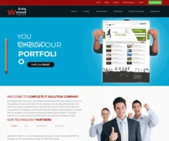 Asiawebnet.com(Website Design and Development Company) Screenshot