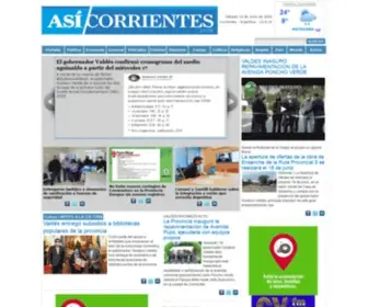 Asicorrientes.com(Así) Screenshot