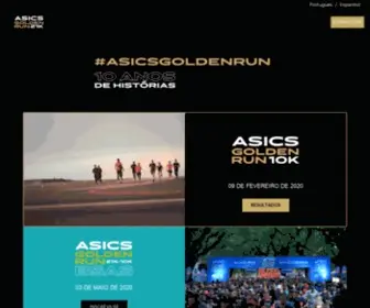 Asicsgoldenrun.com(ASICS Golden Run 2020) Screenshot