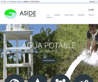 Asidehonduras.org(ASIDE) Screenshot