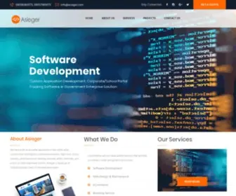 Asieger.com(Asieger Limited) Screenshot