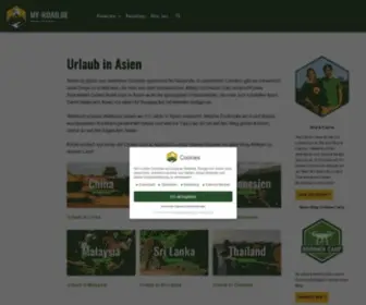 Asien-Auf-Einen-Blick.de(Asien-Urlaub: Tipps und Inspirationen für deine Reise durch Asien) Screenshot