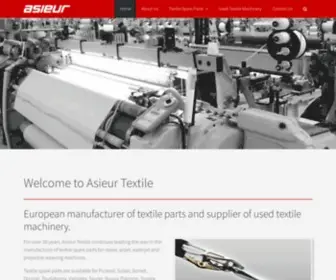Asieur.ie(Asieur Textile) Screenshot