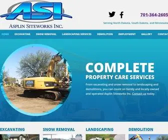 Asifargo.com(Asplin Siteworks Inc) Screenshot