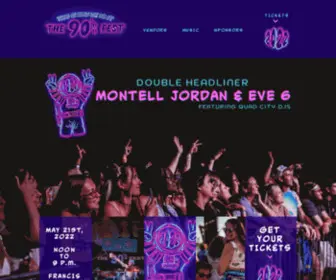 Asifthe90Sfest.com(As If) Screenshot