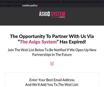 Asigosystem.com(The Asigo System) Screenshot