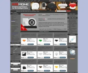 Asihome.com(Products and Solutions for the Intelligent Home) Screenshot