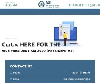 Asiindia.org(The Association of Surgeons of India) Screenshot