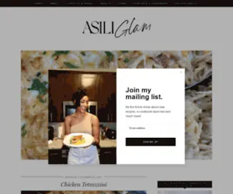 Asiliglam.com(Asili Glam Cooks) Screenshot