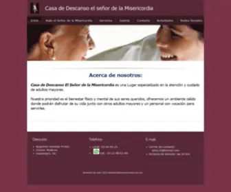 Asiloelsrdelamisericordia.com.mx(Inicio) Screenshot