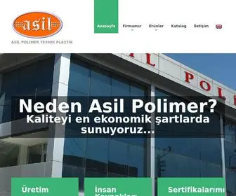 Asilpolimer.com(Asil Polimer Teknik Plastik) Screenshot