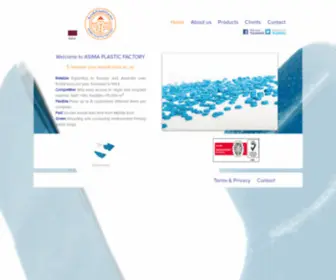 Asimaplastic.net(Al Asima Plastic) Screenshot