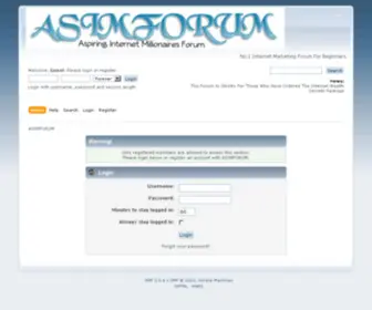 Asimforum.com(ASIMFORUM) Screenshot