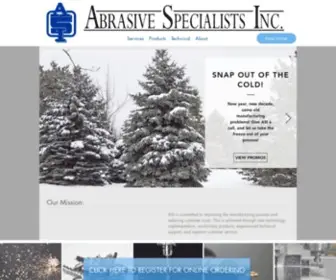 Asimn.com(Abrasive Specialists) Screenshot