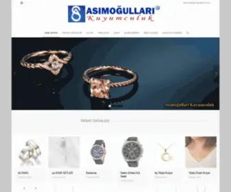 Asimogullari.com.tr(Asımoğulları Kuyumculuk) Screenshot