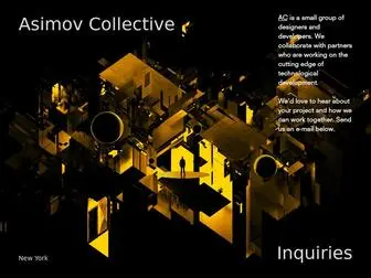 AsimovCollective.com(Asimov Collective) Screenshot