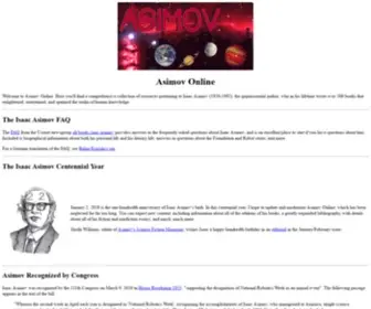 Asimovonline.com(Asimovonline) Screenshot