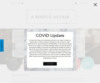 Asimpleaffairlv.com(A Simple Affair) Screenshot