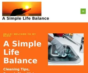 Asimplelifebalance.com(A Simple Life Balance) Screenshot