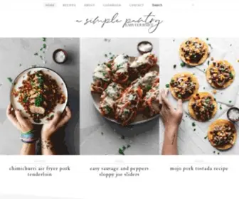 Asimplepantry.com(Tried-and-Tested Easy Gourmet Recipes) Screenshot