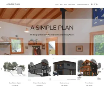 Asimpleplan.ca(Small Home Design) Screenshot