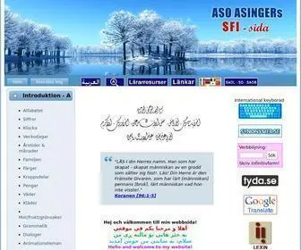 Asinger.net(Aso Asingers SFI) Screenshot