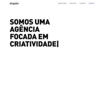 Asingular.com.br(Singular) Screenshot
