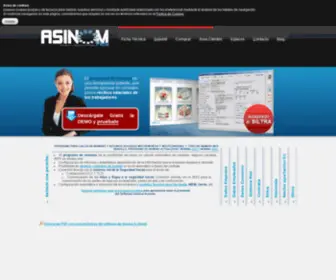 Asinom.com(Programa de Nomina y Seguros Sociales Asinom) Screenshot