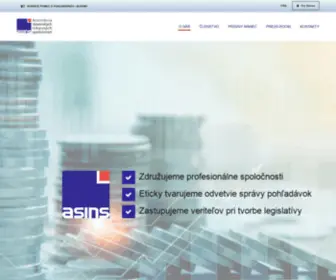 Asins.sk(Asociácia) Screenshot