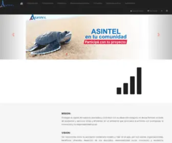 Asintelweb.com(ASINTEL) Screenshot